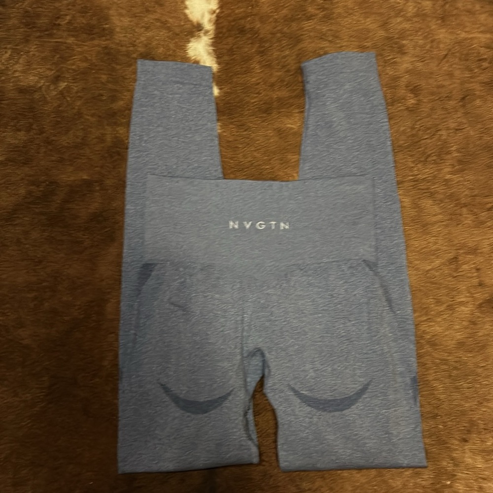 NVGTN Contour Seamless Leggings Size XS Blue